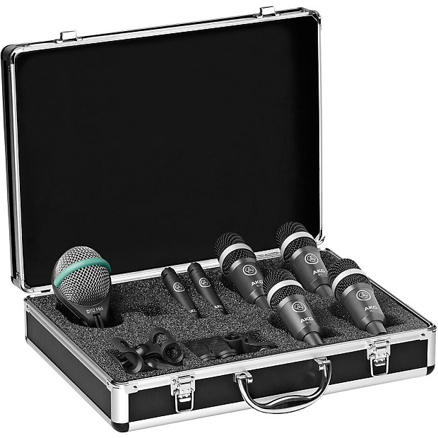 AKG Drum Set Concert 1 7pc Professional Microphone Set image 1