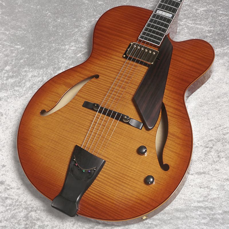【予約販売】本 D'Aquisto DQ-JZ Jazz Line Violin Burst (12/07) | Reverb Canada ギター