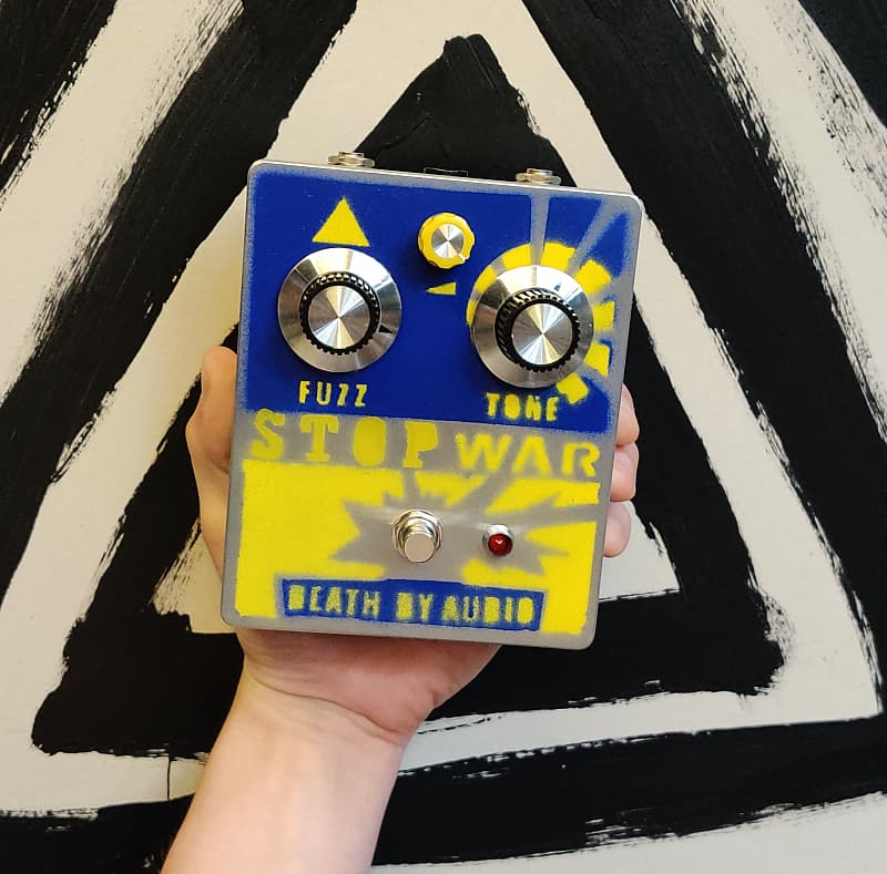 Death By Audio STOP War Fuzz War Ltd Edition for Ukrainian Death By Audio STOP War Fuzz War Ltd Edition for Ukrainian