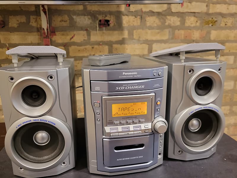 スピーカー・ウーファー Panasonic 5CD CHANGER Panasonic - パナソニック「5CDチェンジャー」高音質 CDコンポの