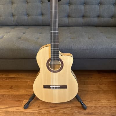 Cordoba Cordoba C5-CET Limited Classical with Electronics 2022 - Natural with Spalted Maple Back and Sides for sale