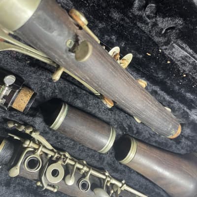 G Valette clarinet - albert oehler muller boehm which fingering system? 1920s image 6