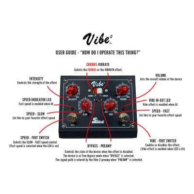 Shin-ei Vibe-2 Uni-Vibe Pedal | Reverb
