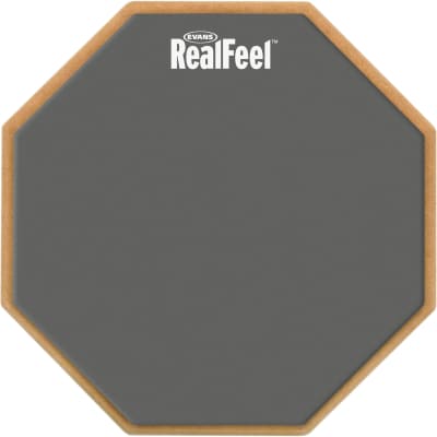 12 REAL FEEL PRACTICE PAD, DOUBLE SIDED YELLOW & BLACK!!