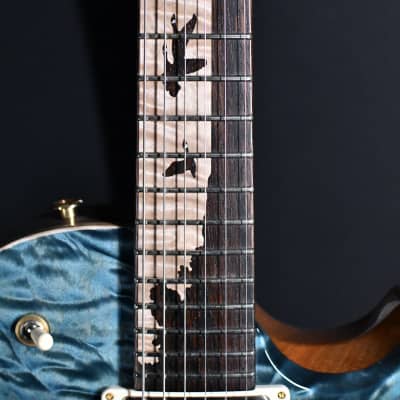 PRS Paul Reed Smith Private Stock #9600 Singlecut McCarty 594 Semi-Hollow Blue Crab Blue Lighthouse Exclusive image 11