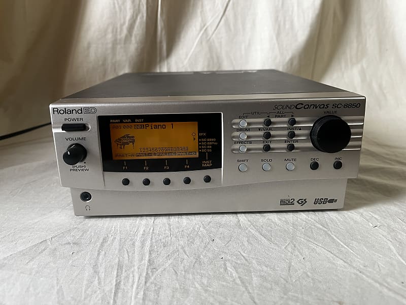 Roland SC-8850 SC8850 SOUND Canvas General MIDI sound
