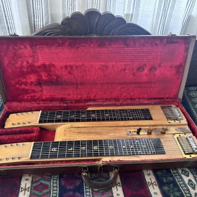 Alamo Double neck 8 string 1950s - Natural image 2