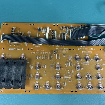 Roland XP-60 XP-80 Panel Switch board assembly B