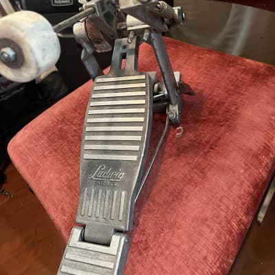 Ludwig vintage bass drum pedal chicago silver image 2