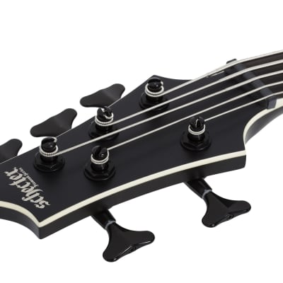 Schecter SLS Evil Twin-5 LH Satin Black image 12