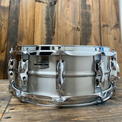 Yamaha Recording Custom Snare 14x5.5 Stainless Steel image 1