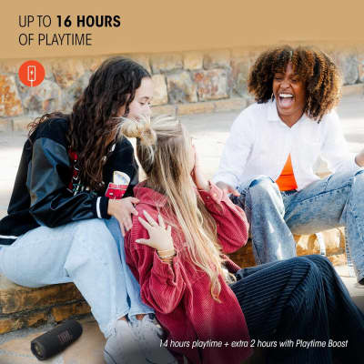 JBL Flip 7 - Portable Waterproof and Drop-Proof Speaker, Bold Pro Sound with AI Sound Boost, 16Hrs of Playtime, and PushLock System with Interchangeable Accessories (Squad) image 15