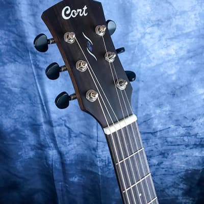 Cort  Core-OC SP-OPTB Solid Sitka Spruce Top Orchestra Model Cutaway Body Semi Acoustic guitar image 6