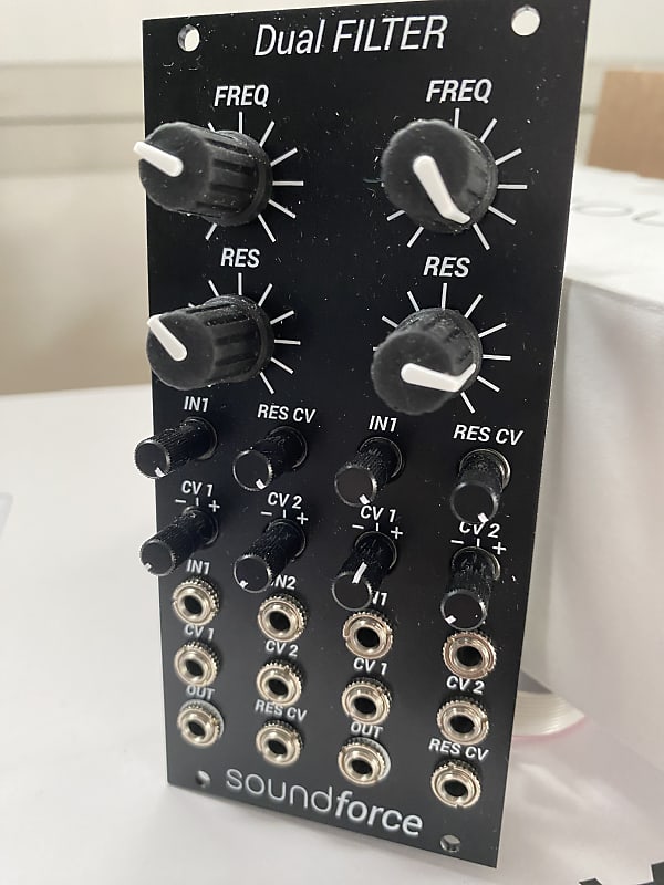 Soundforce SoundForce Dual Filter Eurorack VCF Module 2020 Reverb