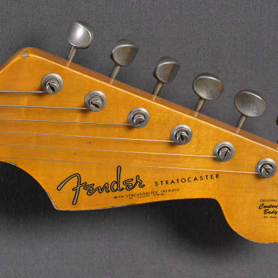Fender Custom Shop Stratocaster 1962 HSS Heavy Relic Fiesta Red Bild 17