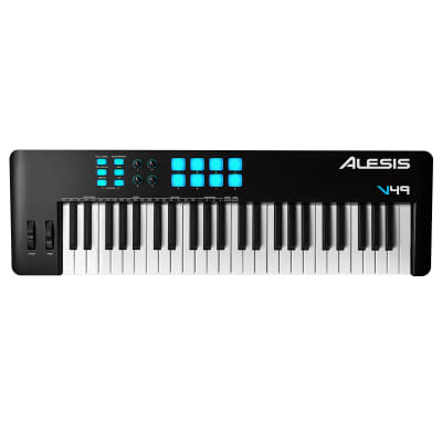 Alesis V49MKII 49-Key USB-MIDI Studio Music Production Keyboard Controller