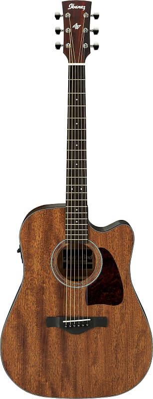 Ibanez AW54CEOPN Artwood Dreadnought Acoustic/Electric Guitar - Open Pore Natura image 1