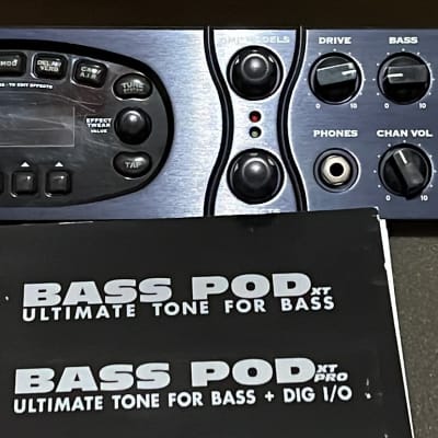 Reverb.com listing, price, conditions, and images for line-6-bass-pod-xt