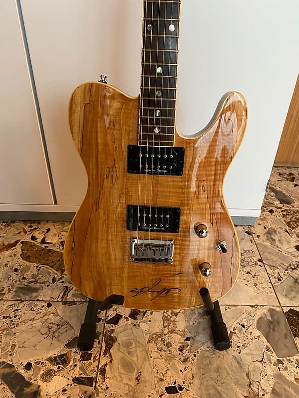 Fender Telecaster Custom HH - spalted Maple Leaf