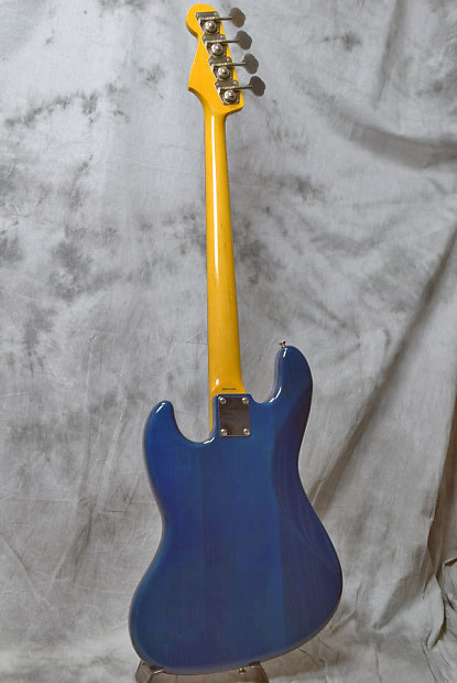 Fender Japan Jazz Bass JB62-PJ BD MH Translucent Blue | Reverb