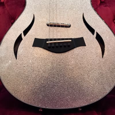 Taylor T5z Custom Electric Guitar Silver Sparkle image 9