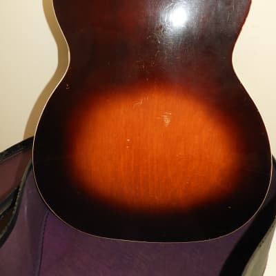 SS Stewart Vintage Archtop Acoustic Guitar Sunburst w/ Case image 7