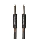 Roland Black Series 1/4" Straight/Straight Instrument Cable 25 ft. Black RIC-B25