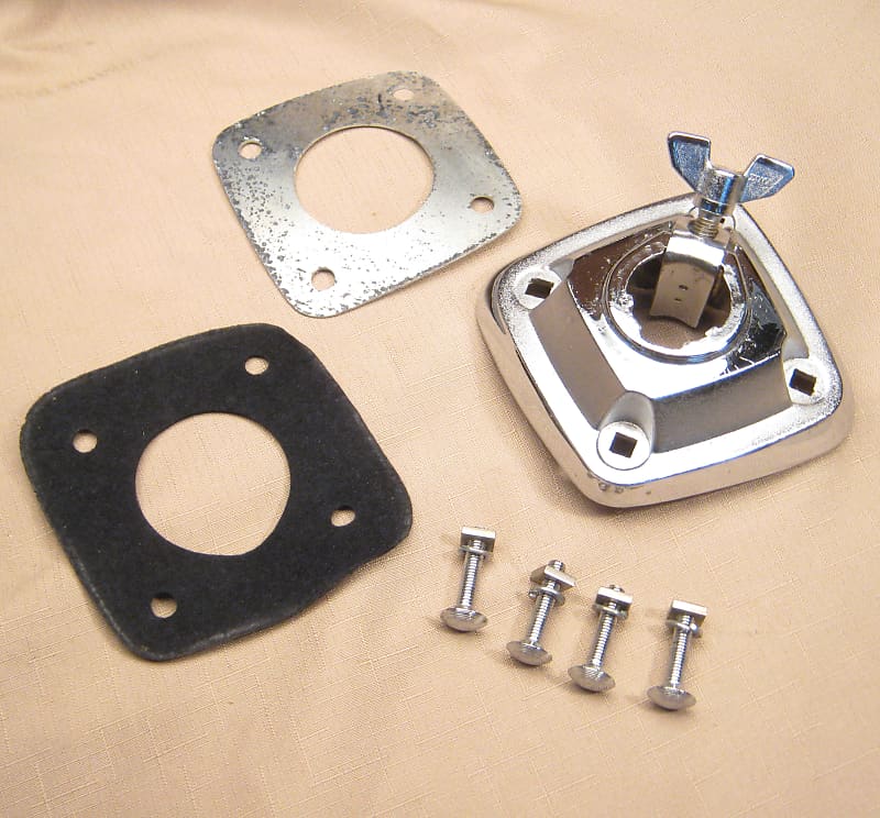 Vintage Tama Tom Arm Post Receiver Mount for Bass Drum Japan Reverb