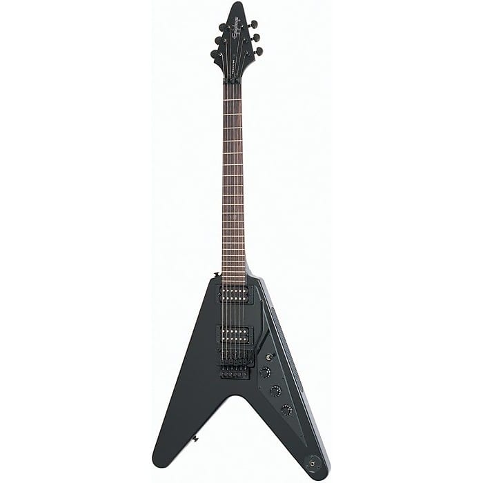 Epiphone Goth '58 Flying V with Floyd Rose Tremolo Reverb