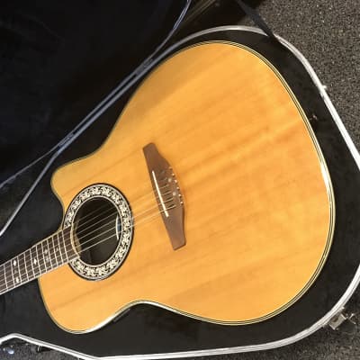 ovation celebrity CC157 acoustic electric guitar made in Korea 1995 in excellent condition with original hard case image 16