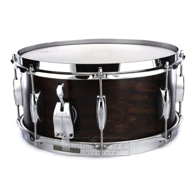 Gretsch Brooklyn Snare Drum 14x6.5 8-Lug Satin Antique Maple image 2