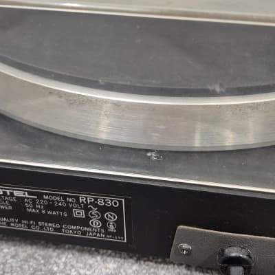 Rotel RP-830 - 2 Speed Belt-Driven Turntable image 11