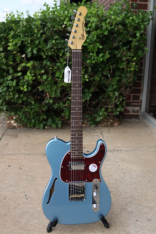 G&L Tribute Series ASAT Classic Bluesboy Semi-Hollow Electric Guitar Lake  Placid Blue