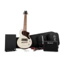 Blackstar Carry-On Travel Guitar Pack w/ Fly 3 Bluetooth Mini Amp, Vintage White