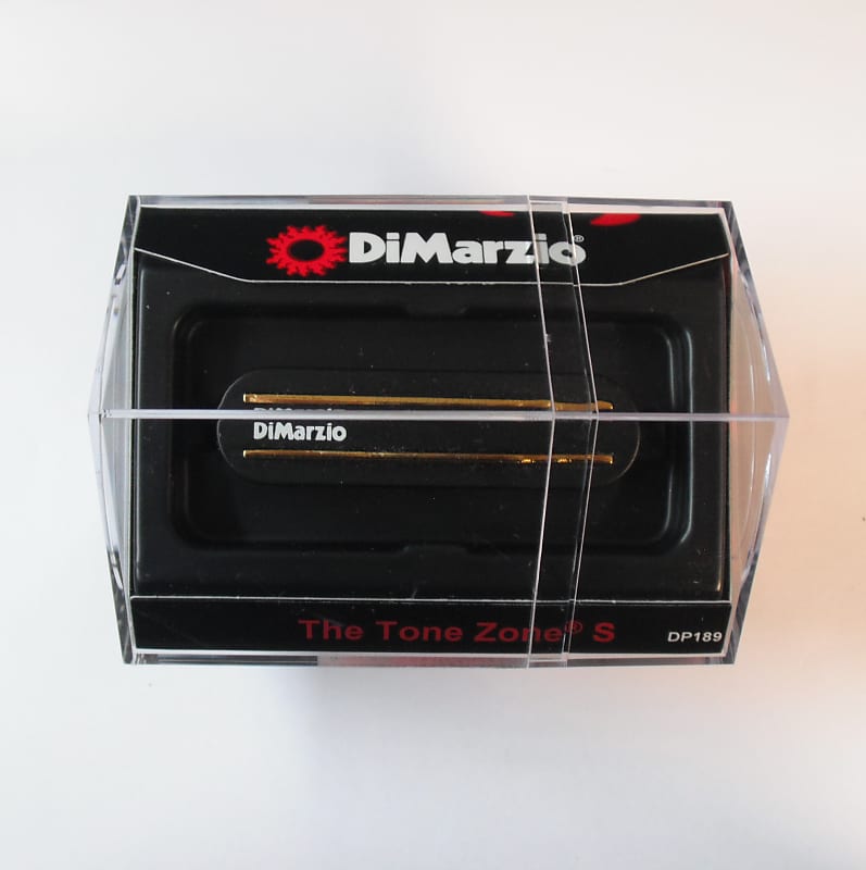 DiMarzio Tone Zone S Single Coil Bridge Pick-up Black W/Gold