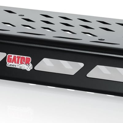 Gator GPB-XBAK-1 Aluminum Guitar Pedal Board, Black w/Carry Bag; Extra Large image 4