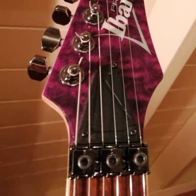 Ibanez Premium RG870QMZ 2011-2012 High Voltage Violet | Reverb