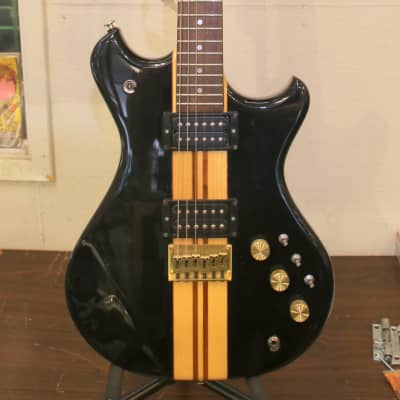 Westone Matsumoku Japan Thunder I-A 1980s - Black/Natural See Thru Electric Guitar image 1