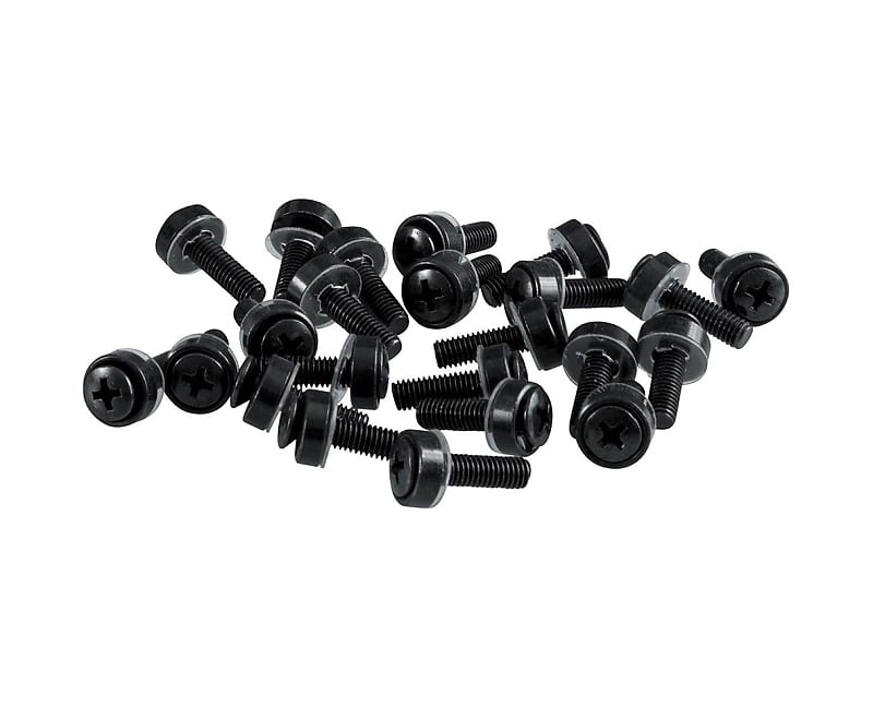 Gator M10-32 x .75" Rack Screws and Washers - 50-Pack image 1