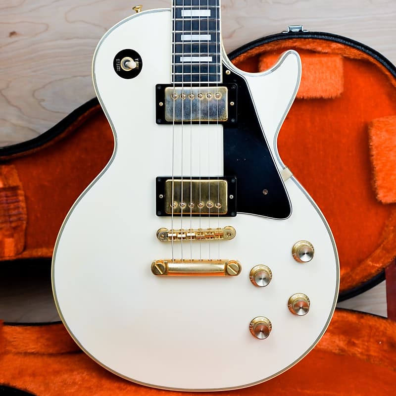 Tokai LC-65 Custom MIJ 1999 White Made in Japan w/ Hard Case | Reverb Brazil