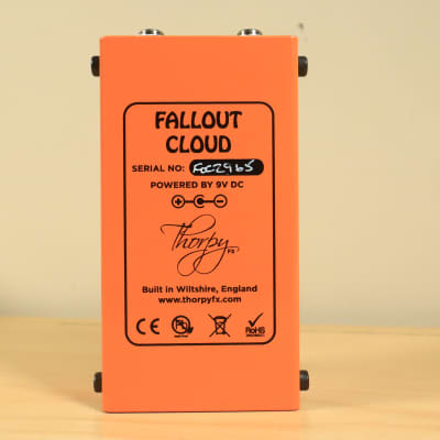 ThorpyFX Fallout Cloud Fuzz 2010s - Silver/Orange/Black image 2