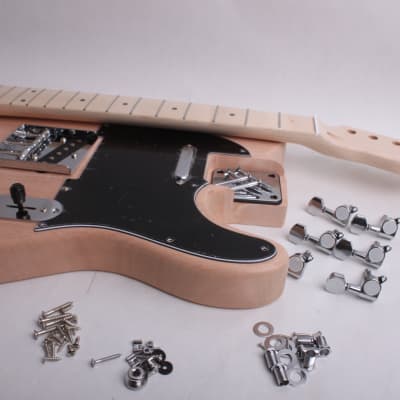 BYOGuitar T Style Electric Guitar Kit Unfinished image 3