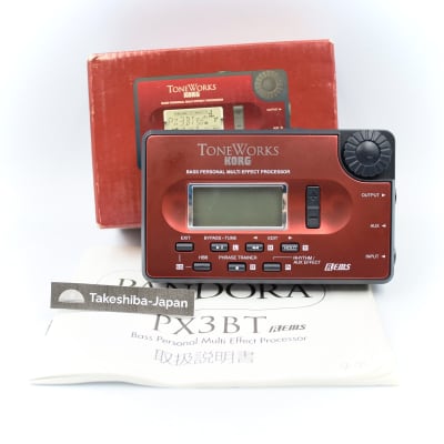 Korg PX3BT Pandora Bass Personal Multi Effect Processor With