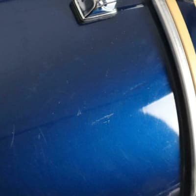 Taye Rock-Pro 22" dia x 16" deep Blue Bass Kick Drum Drums Percussion image 4