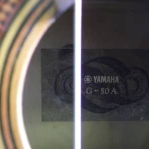 Yamaha G50-A Classical guitar 1960's 1970's Neutral image 3