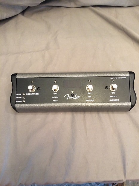 Fender g dec footswitch top