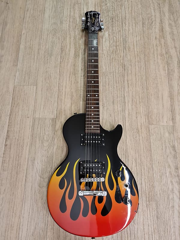 Epiphone Special II with Custom Flame Graphic Finish