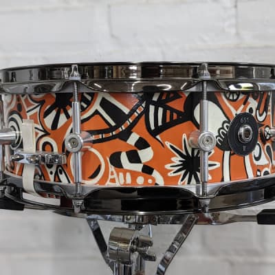 651 Drums 5x14" Local Artist Series Maple Snare Drum image 8