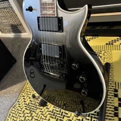 ESP LTD EC-400 Electric Guitar - 2018 - Black Pearl Fade Metallic - w/ TourTech Hard Case - Mint image 6