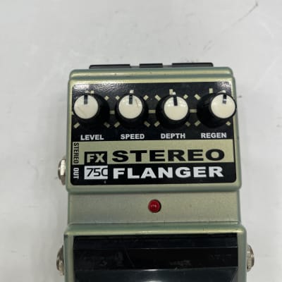 DOD Digitech FX75C Stereo Analog Flanger Rare Vintage Guitar Effect Pedal image 2